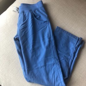 Figs ceil blue scrub pants S